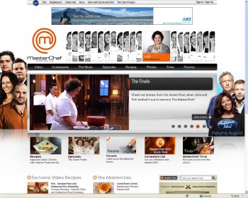 Masterchef website