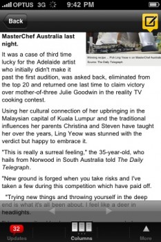 Telegraph Poh Masterchef winner