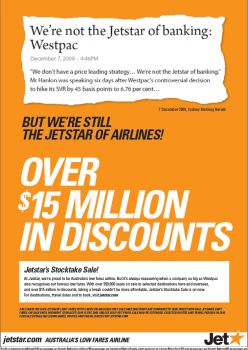 Jetstar Westpac