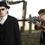 Ethan Hawke and Willem Dafoe in Daybreakers.
