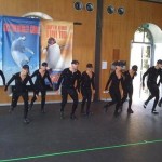 Happy Feet dancers tapping away