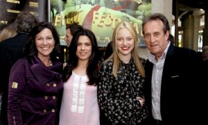 Dr. Nikki Williams (CEO NSW Minerals Council), Allanah Zitserman (Festival Director), Georgina Haig (actor Road Train), Michael Robertson (producer Road Train) at the festival launch last month