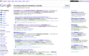 Google jazz interface mumbrella
