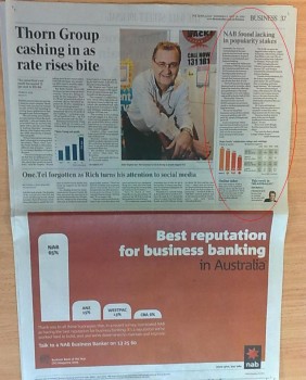 NAB article, Mumbrella