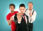 GRUEN CHOCOLATE Wil Anderson, Todd Sampson, Russel Howcroft mumbrella