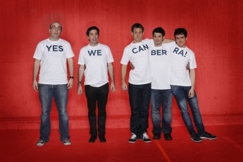 Chaser Yes we can Canberra mumbrella