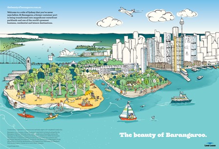 Barangaroo Daily Tele inside front cover