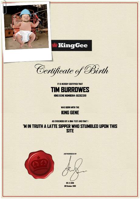 King gee baby
