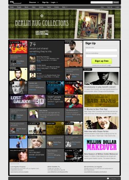 MySpace splash
