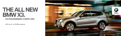 BMW outdoor campaign