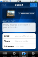 Nine Newsbreak user generated screenshot
