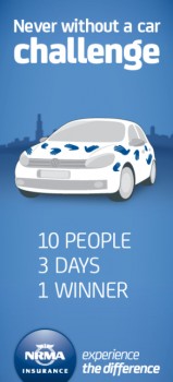 NRMA Insurance Never Without A Car Challenge