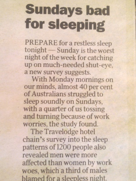Story on page 24, Sunday Telegraph, Sunday July 10
