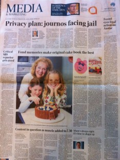 Oz Media cake