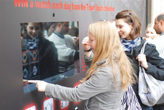Tissot Touch augmented reality watch trialing