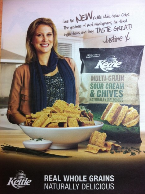 justine schofield kettle chips masterchef