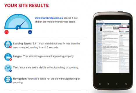 Mumbrella mobile