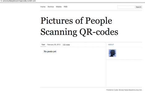 People Scanning QR codes