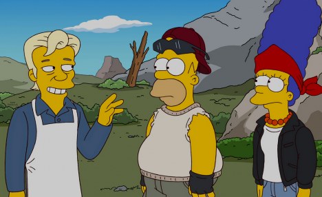 simpsons julian assange homer simpson marge simpson