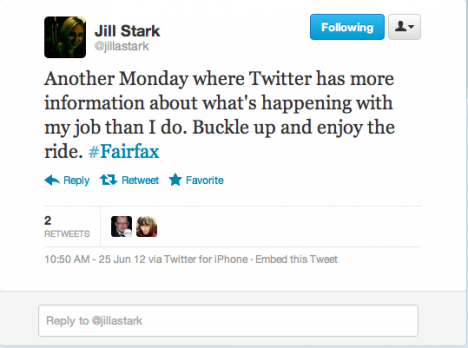 Fairfax twitter Fairfax twitter