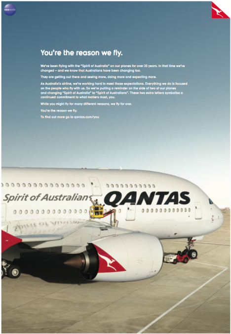 qantas announce