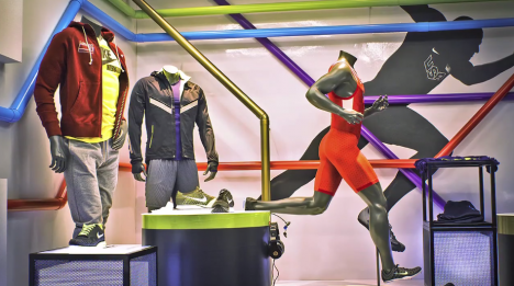 Nike pop up store