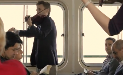 ING flash mob orchestra