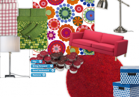Ikea textiles moodboard