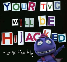 louie the fly tvc hijack