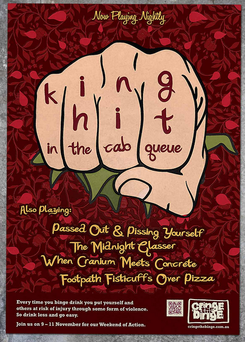 'King hit' Cringe the binge