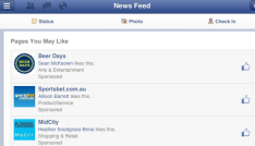 facebook suggested pages