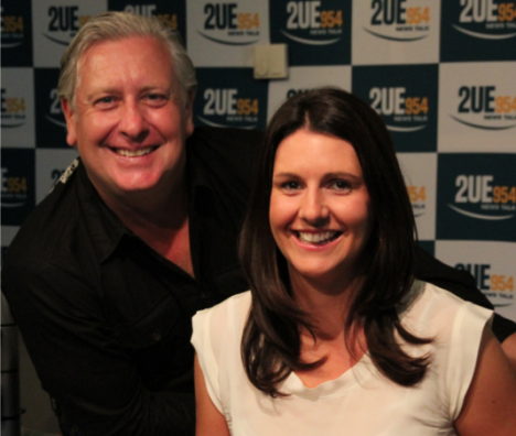 2UE's 2013 breakfast slot team of Ian Dickson and Sarah Morice