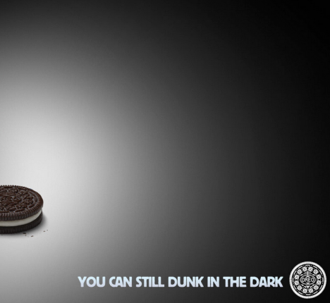 oreo superbowl dark