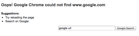 google loses google