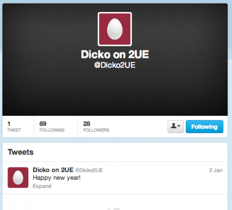 dicko on 2ue