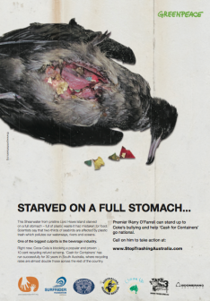 Greenpeace Stopthewaste ad