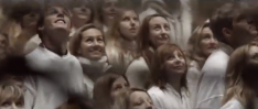 Pure Blonde ad
