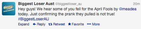 Biggest loser