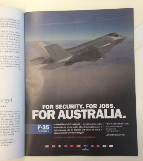F35 ad monthly
