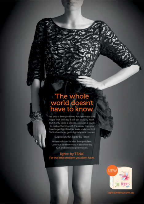 SCA Hygiene campaign by Hello I'm Venus