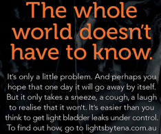 Tena: The world doesn't need to know
