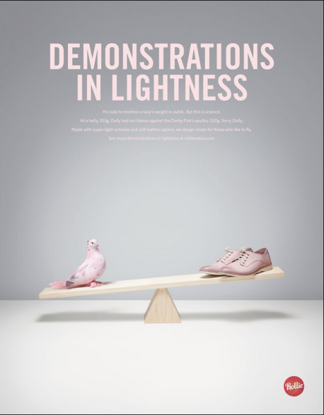 Rollie demonstrations of lightness VCCP