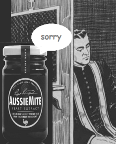 aussiemite priest sorry