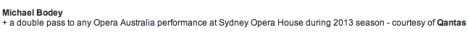 michael bodey opera australia
