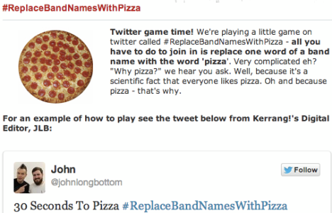 kerrang pizza facebook