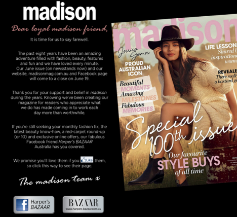 madison goodbye