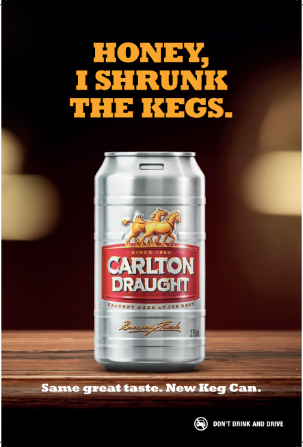 VB Outdoor shrunk the kegs
