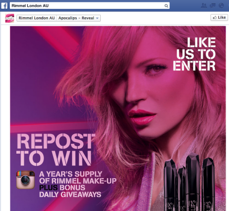 rimmel repost to win