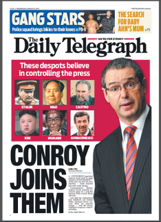 Stephen Conroy cover