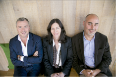 Andy Bateman, Chrissy Blackburn and Lee Naylor